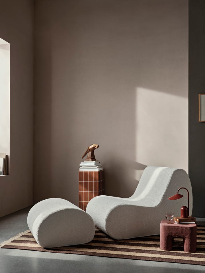 Rouli center module pure bouclé modulaire bank, Off-white Ferm Living