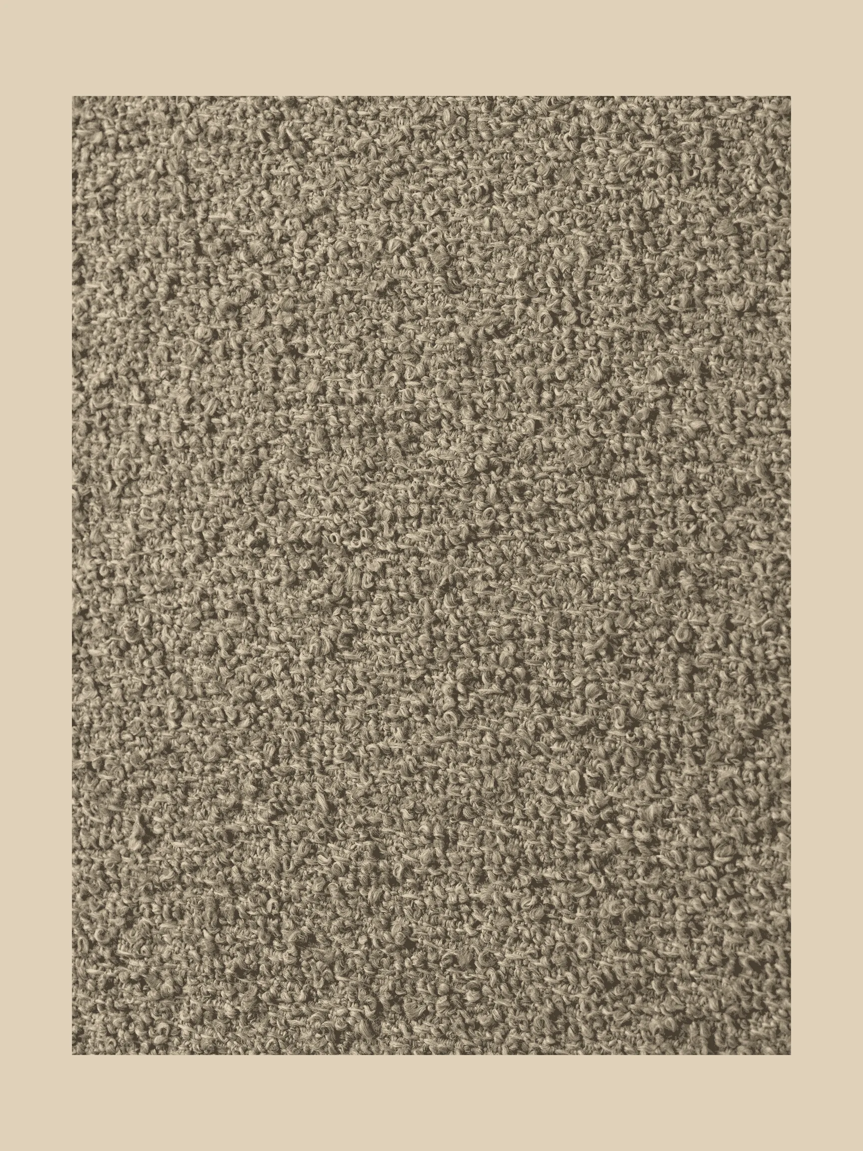 Rouli center module pure bouclé modulaire bank, Sand Ferm Living