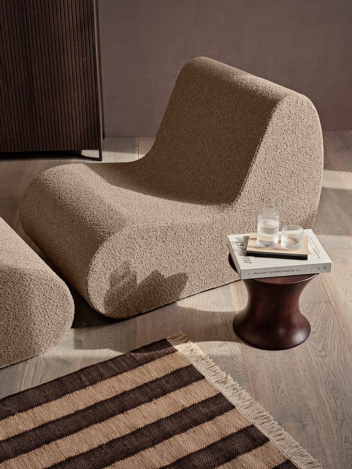 Rouli center module pure bouclé modulaire bank, Sand Ferm Living
