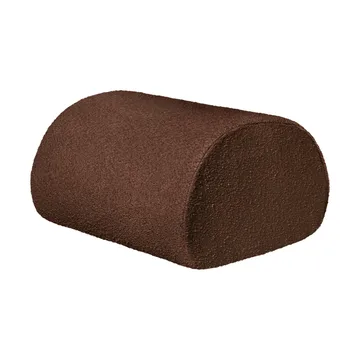 Rouli pouf pure bouclé zitpoef - Chestnut brown - Ferm Living