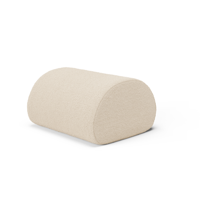 Rouli Pouf Pure Bouclé zitpoef - Off-white - Ferm Living