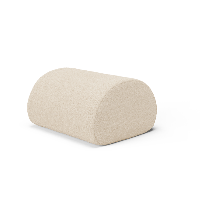 Rouli Pouf Pure Bouclé zitpoef - Off-white - Ferm LIVING