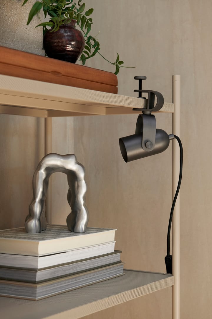 Ruuvi klemlamp Ø6x16 cm, Blackened iron Ferm Living