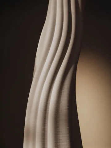 Rylith vloervaas - Off-white, 70 cm - Ferm Living