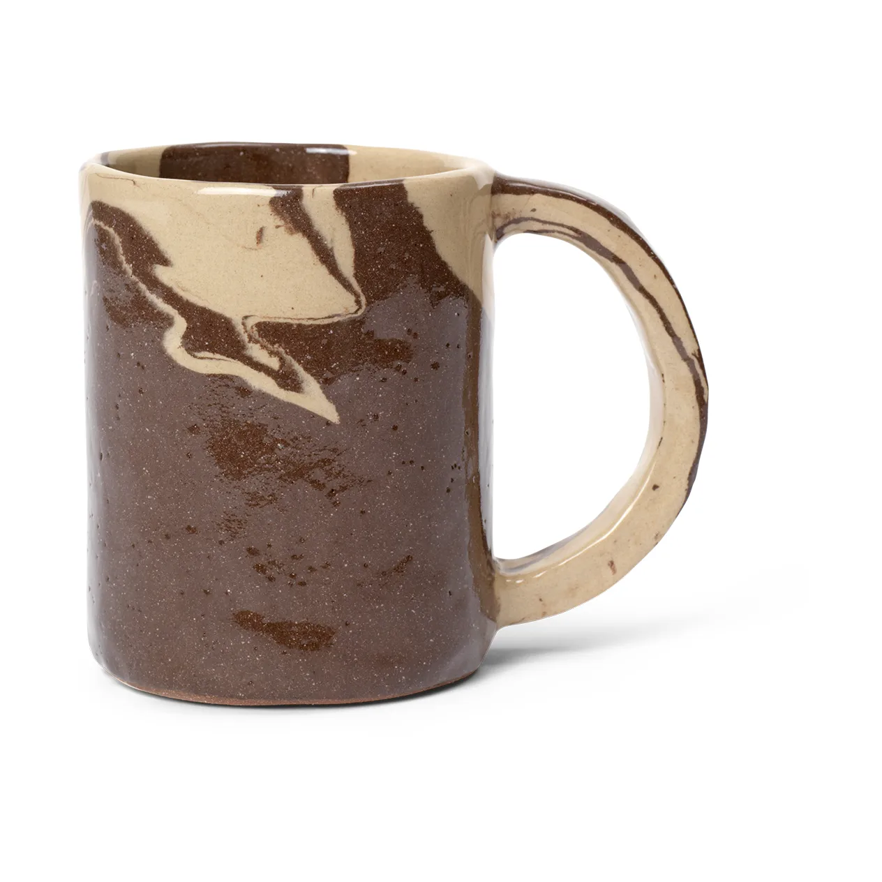 Ryu mok hoog 30 cl, Sand-brown Ferm Living