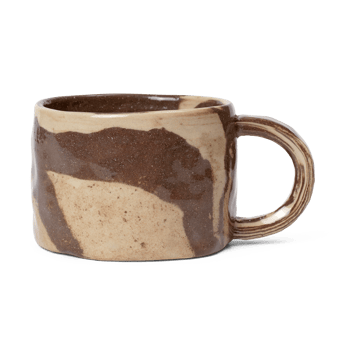 Ryu mok laag 20 cl - Sand-brown - Ferm Living
