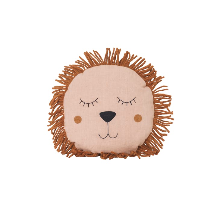 Safari kussen leeuw - rose - Ferm LIVING