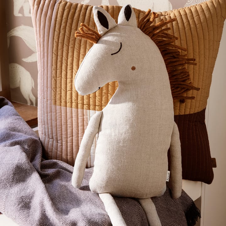 Safari kussen Paard, Beige Ferm Living