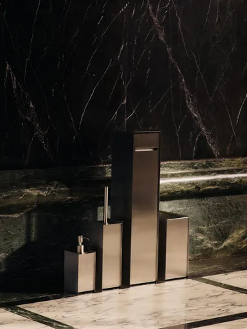 Sama afvalemmer - Brushed stainless steel - Ferm Living