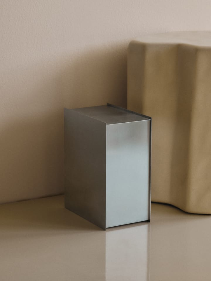 Sama prullenbak, Brushed stainless steel Ferm Living