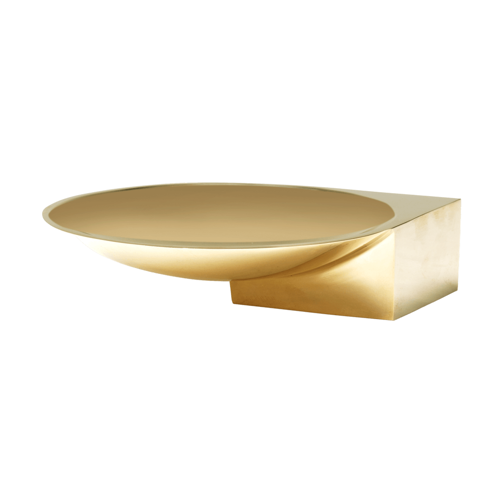 Ferm Living Santany decoratieschaal o14 cm Messing | Scandinavisch Interieur | Decoratieve schalen | Goudkleurig