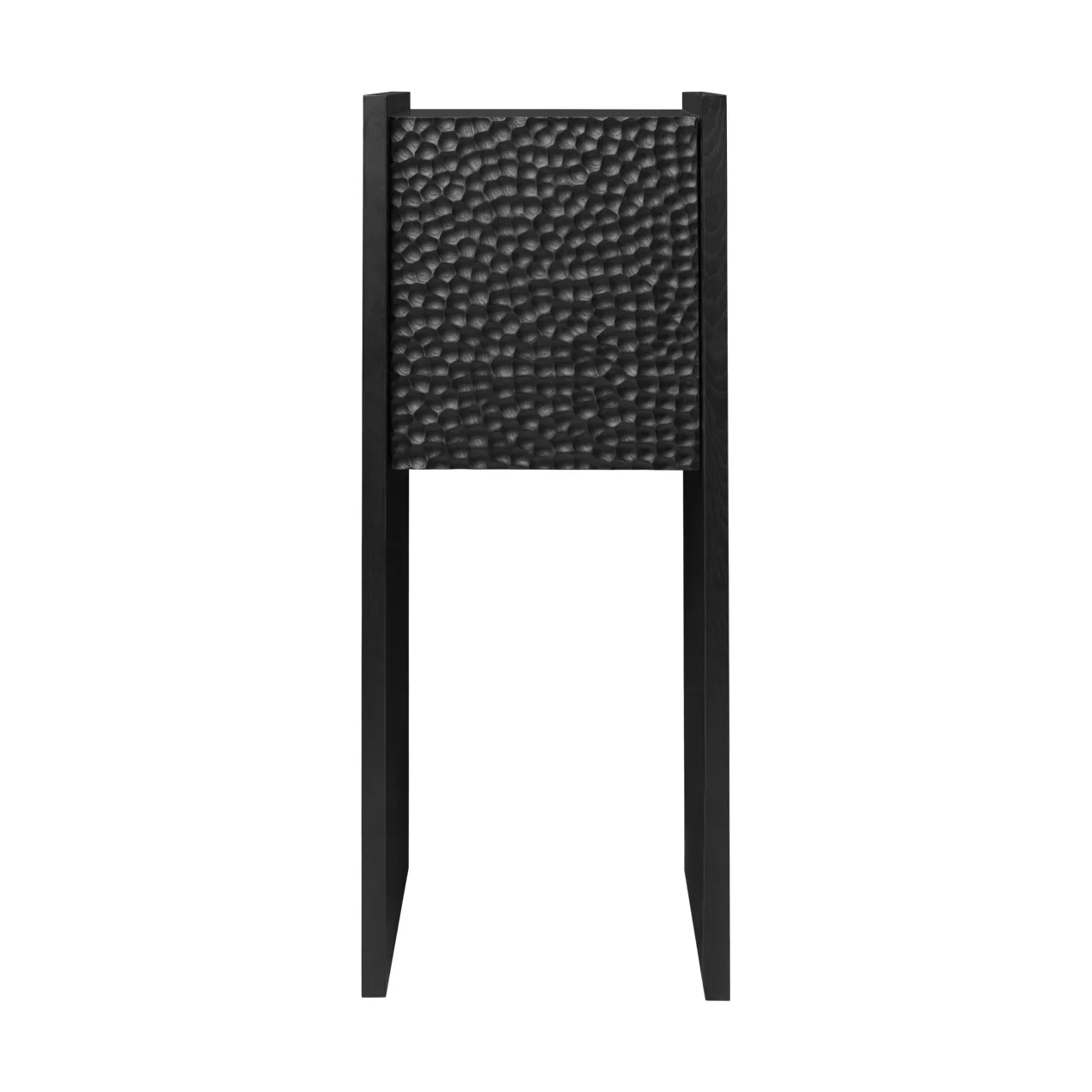 Scarni kast, Donker gebeitst essen, 38x40x100 cm Ferm Living