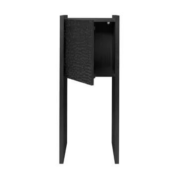 Scarni kast - Donker gebeitst essen, 38x40x100 cm - Ferm Living