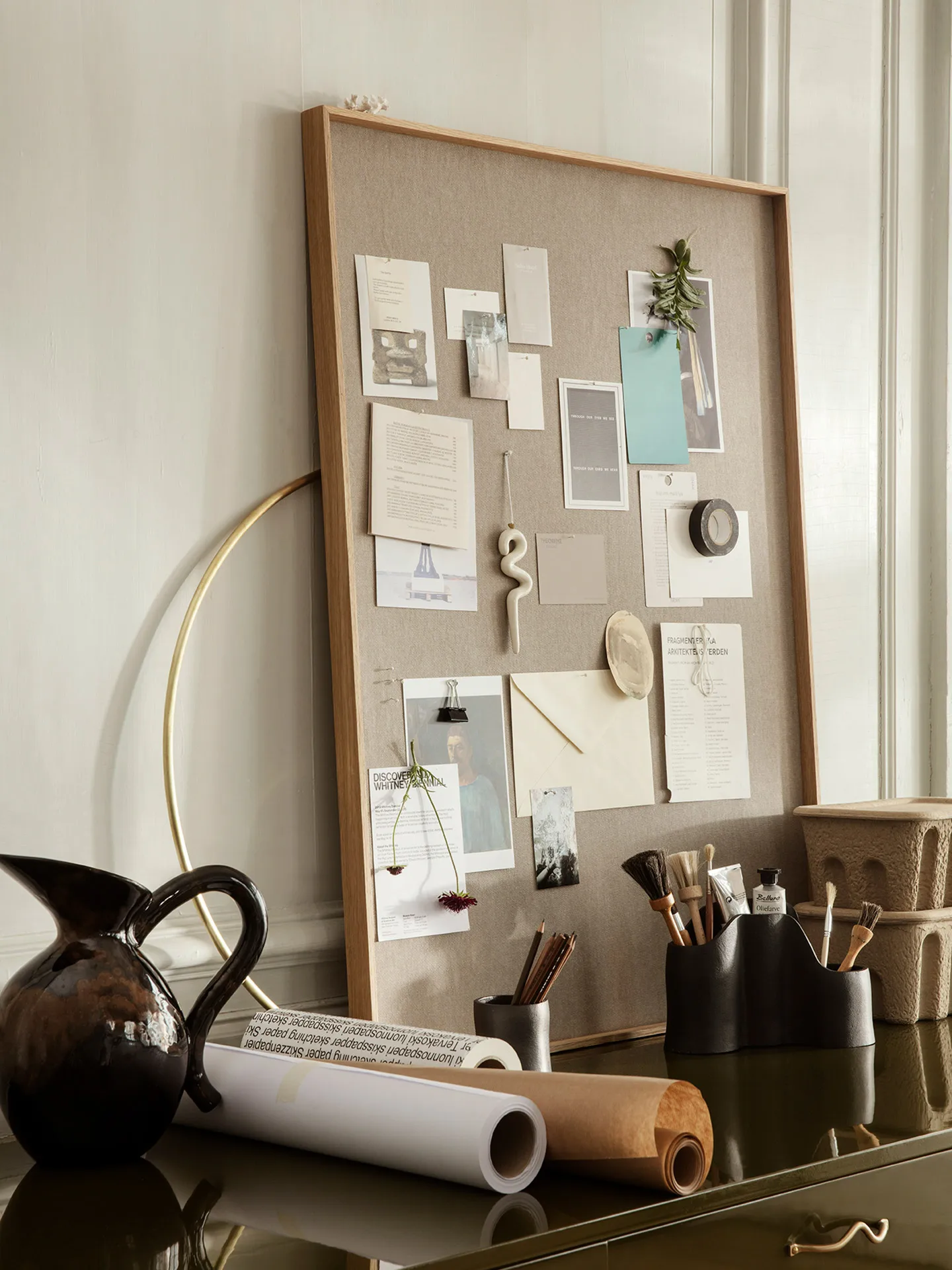 Scenery prikbord 75x100 cm, Natural Oak Ferm Living