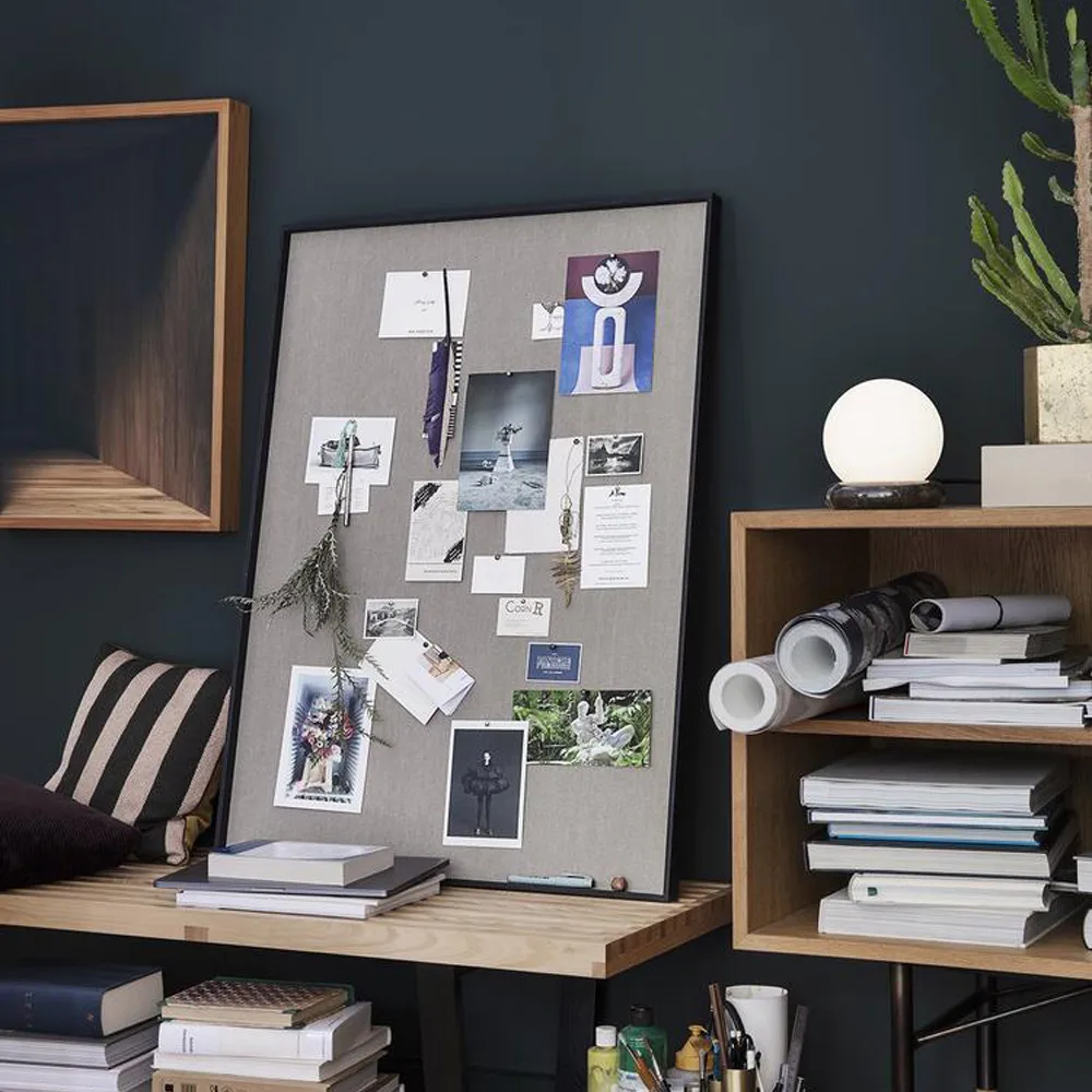 Scenery Prikbord, black, large Ferm Living