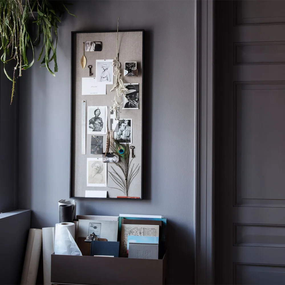 Scenery Prikbord, black, large Ferm Living