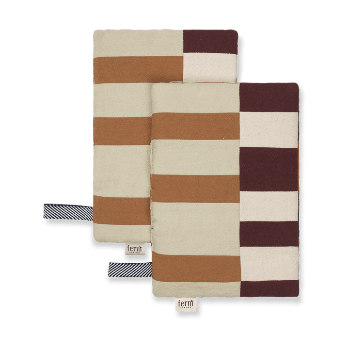 Section pannenlap 2-pack - Patchwork - ferm LIVING