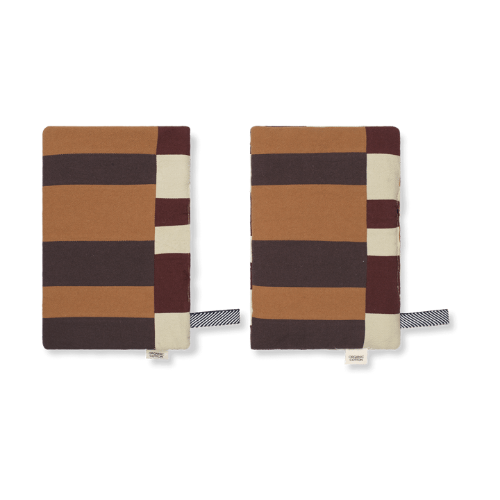 Section pannenlap 2-pack, Patchwork Ferm Living
