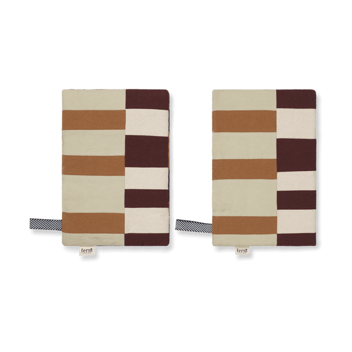 Section pannenlap 2-pack, Patchwork Ferm Living