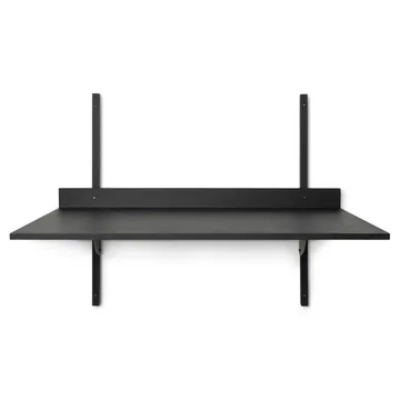 Sector bureau - Black ash-black brass - Ferm Living