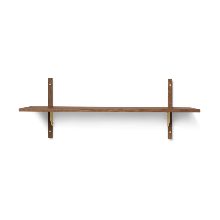 Sector plank L/S - Smoked Oak, brass - Ferm LIVING