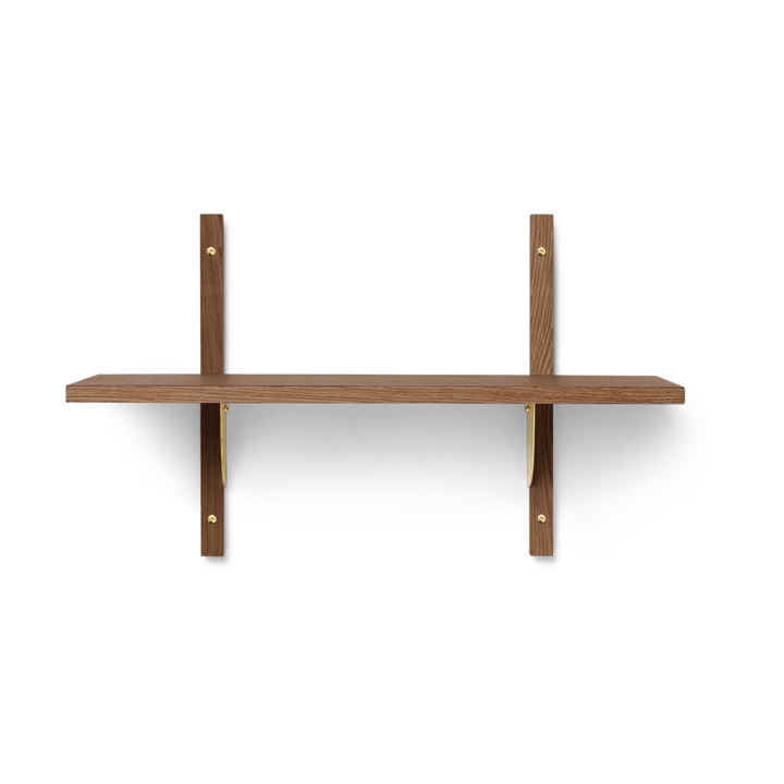 Sector plank S/S - Smoked Oak, brass - Ferm Living