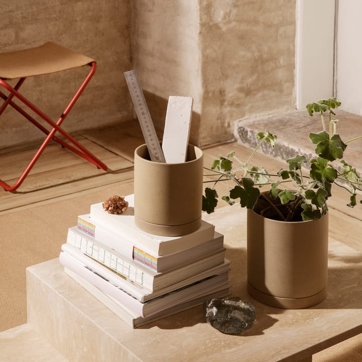 Sekki bloempot middel Ø13.5 cm, Sand Ferm Living