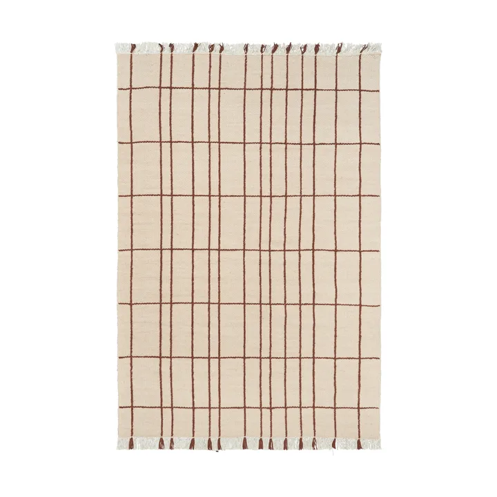 Sen vloerkleed - Parchment-chestnut, 170x240 cm - Ferm Living