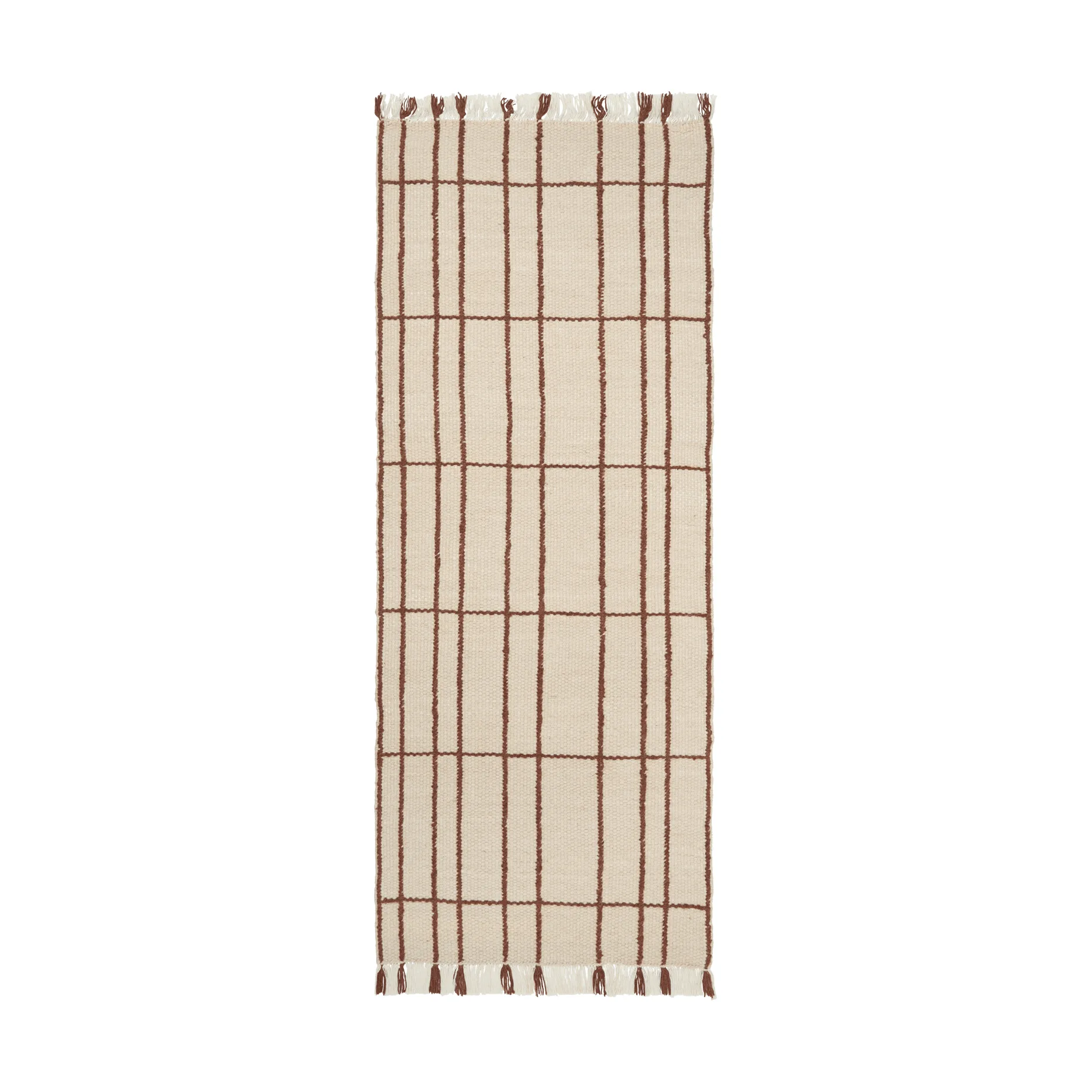 Sen vloerkleed, Parchment-chestnut, 80x200 cm Ferm Living