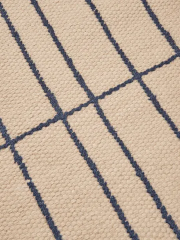 Sen vloerkleed - Parchment-indigo, 140x200 cm - Ferm Living