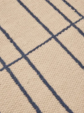 Sen vloerkleed - Parchment-indigo, 80x200 cm - Ferm Living