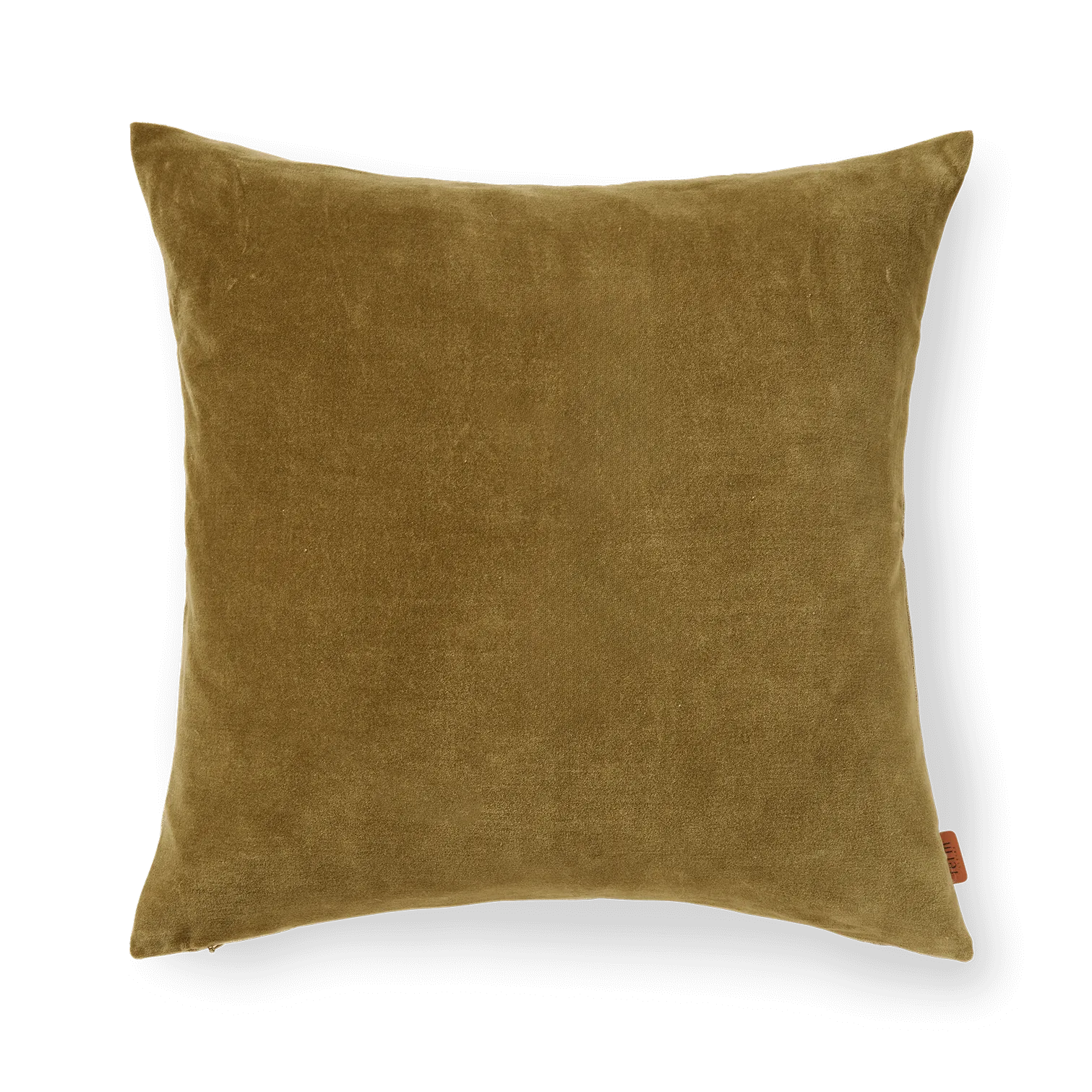 Senti kussen 50x50 cm, Khaki Ferm Living