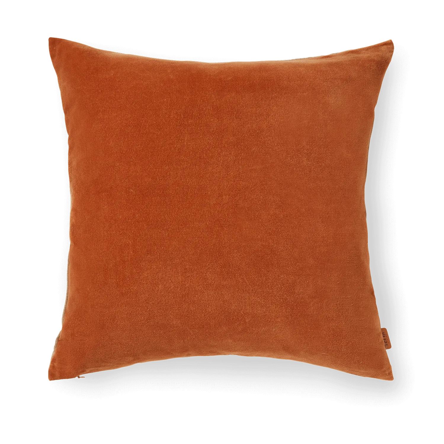 Senti kussenhoes 50x50 cm, Baked clay Ferm Living