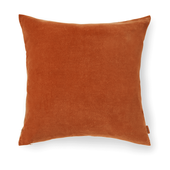 Senti kussenhoes 50x50 cm - Baked clay - Ferm Living