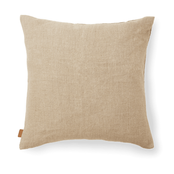 Senti kussenhoes 50x50 cm - Baked clay - Ferm Living