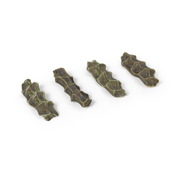 Serre bestekhouder 4-pack - Moss green - ferm LIVING