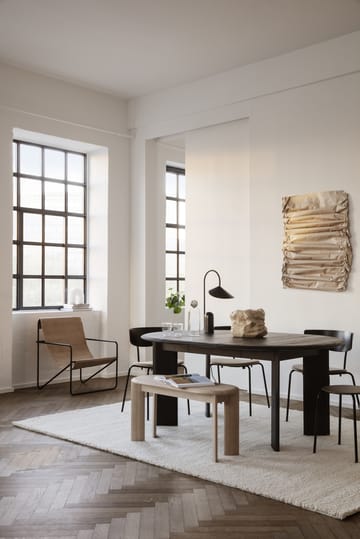 Shade Loop vloerkleed S 140x200 cm - Beige - Ferm Living