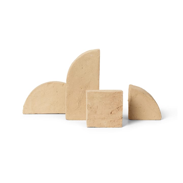 Shape sculptuurset 26x38 cm - Yellow - Ferm Living