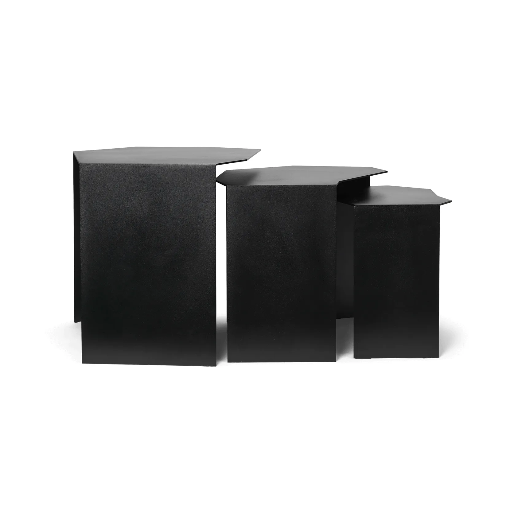 Shard cluster tafel 3-pack, Black Ferm Living