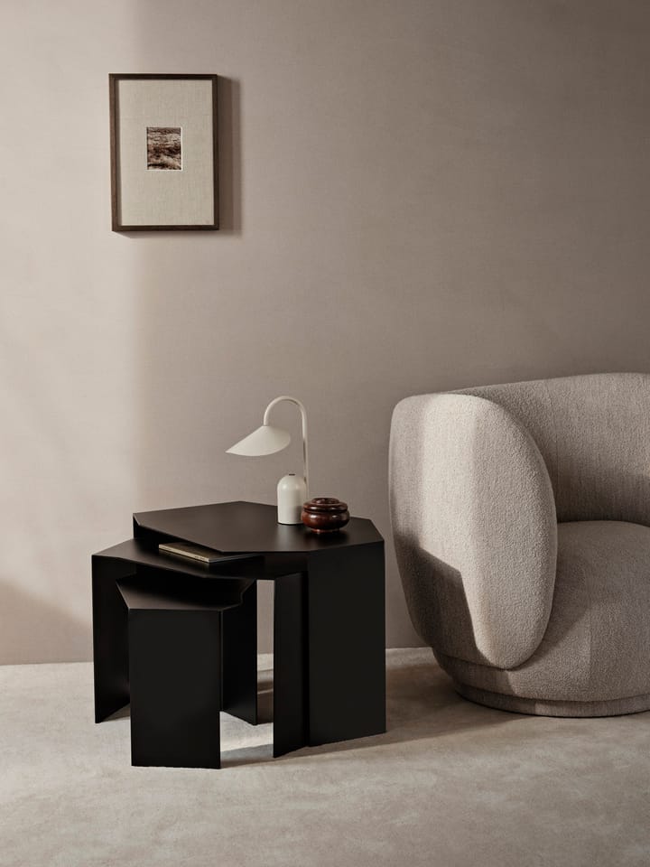 Shard cluster tafel 3-pack, Black Ferm Living
