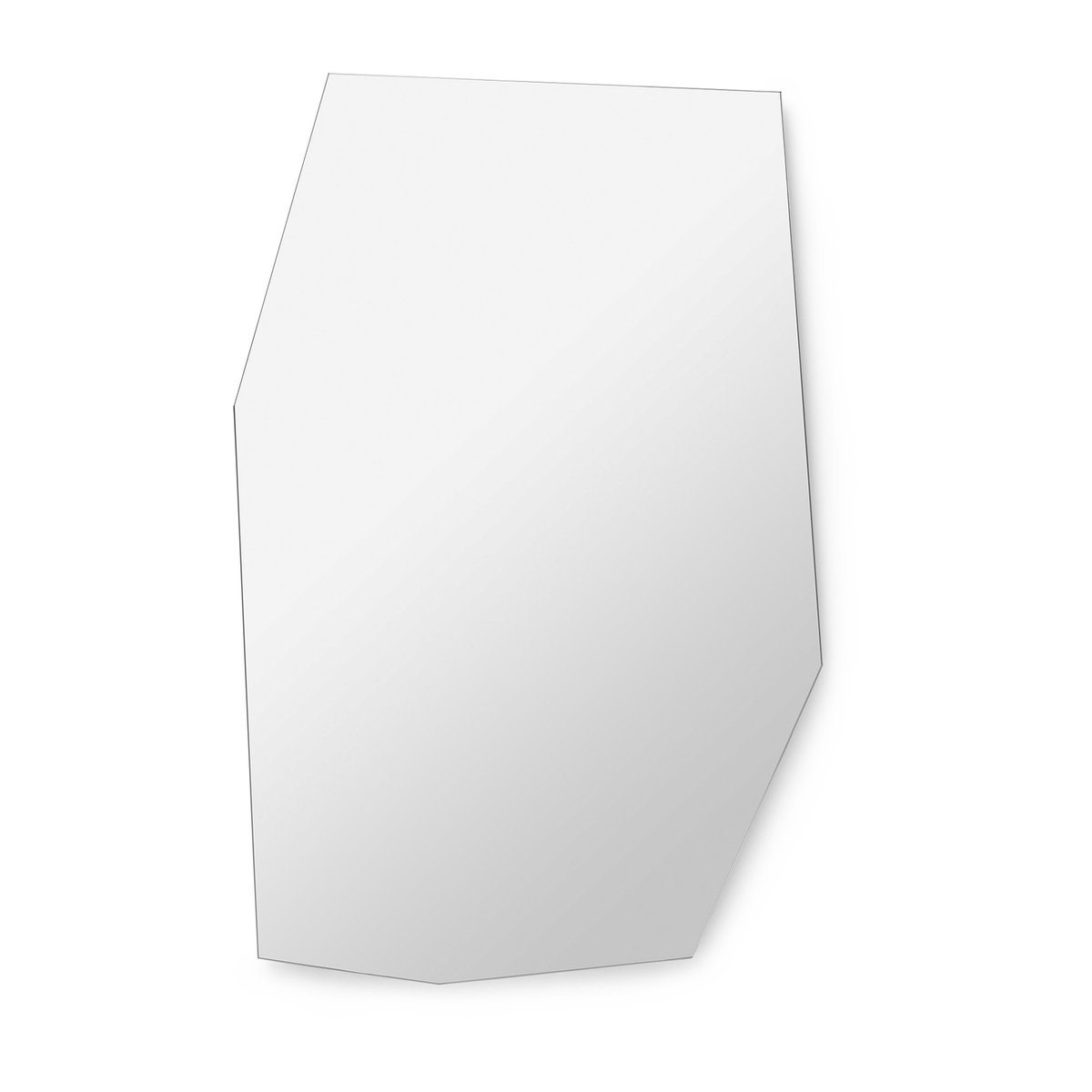 ferm LIVING Shard spiegel 50,5x76,4 cm Black