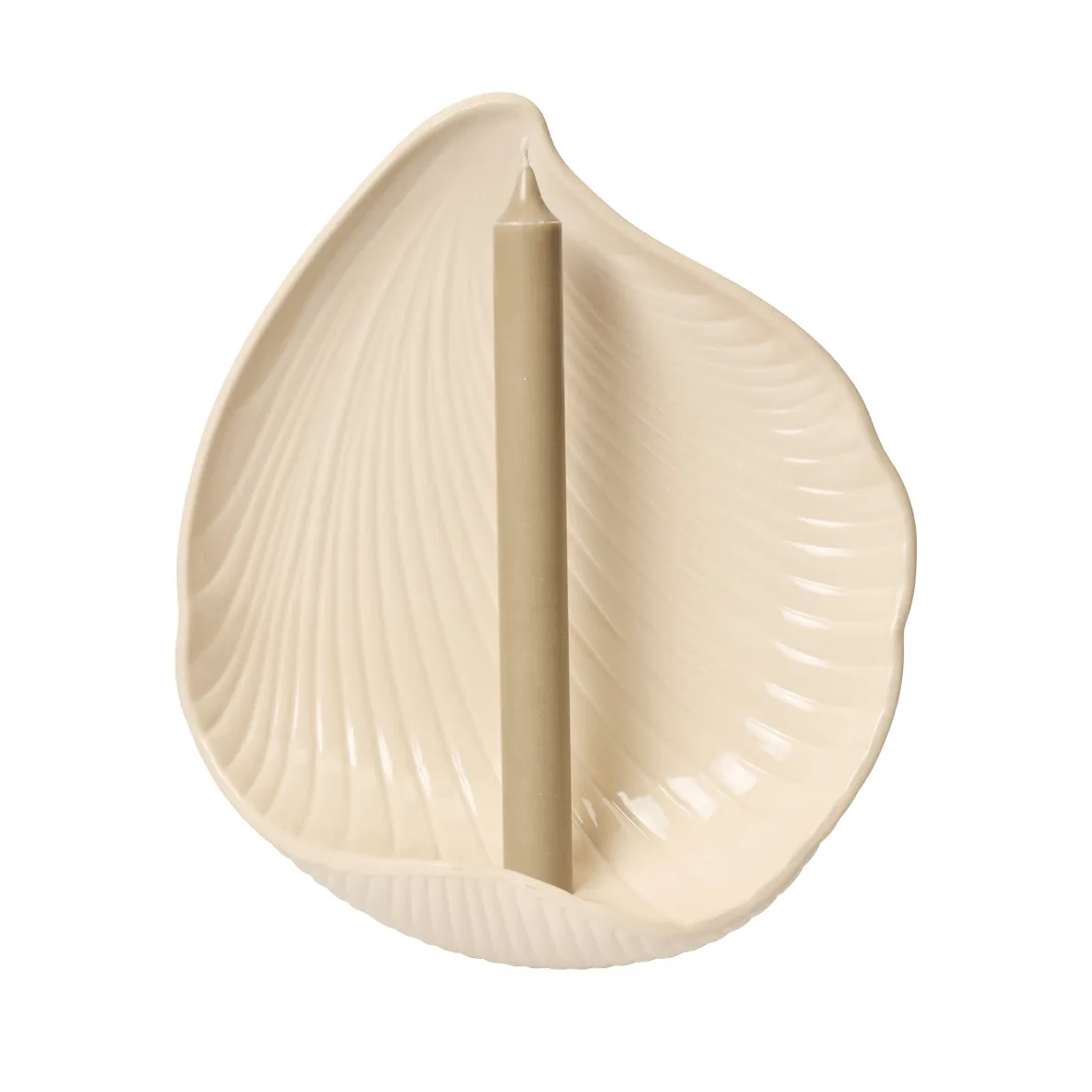 Shell wandkandelaar, Off-white, 24x9,5x28,2 cm Ferm Living