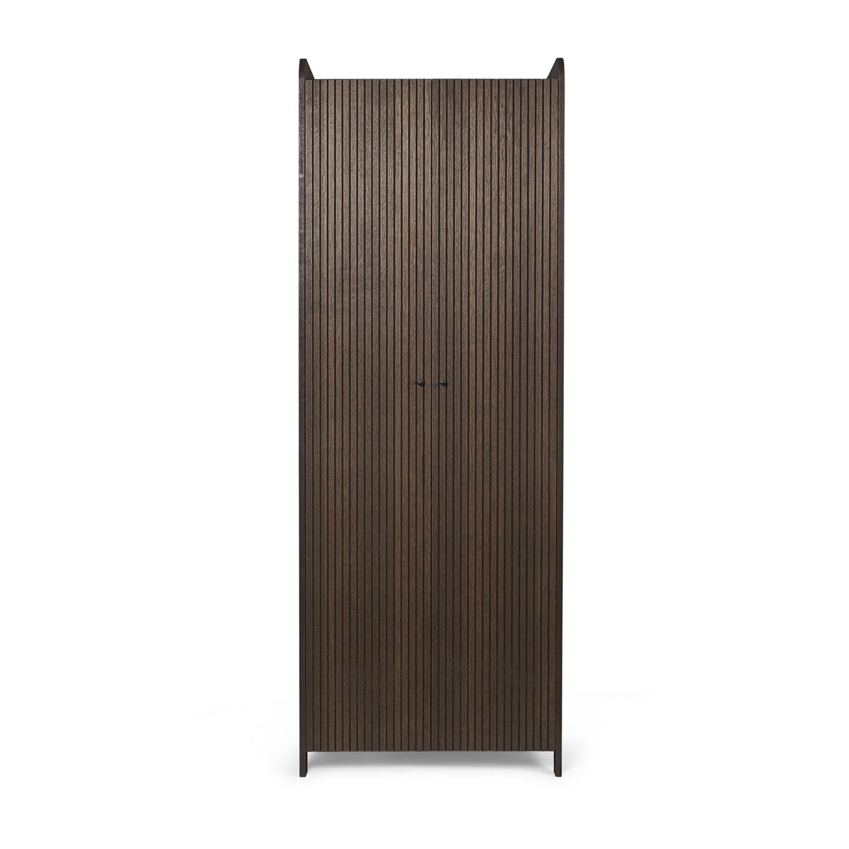 Ferm Living Sill Tall kast Dark stained oak | Scandinavisch Interieur | Vitrinekasten | Bruin