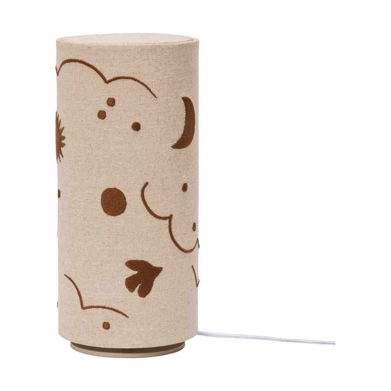 Skye tafellamp, Naturel-brons Ferm Living