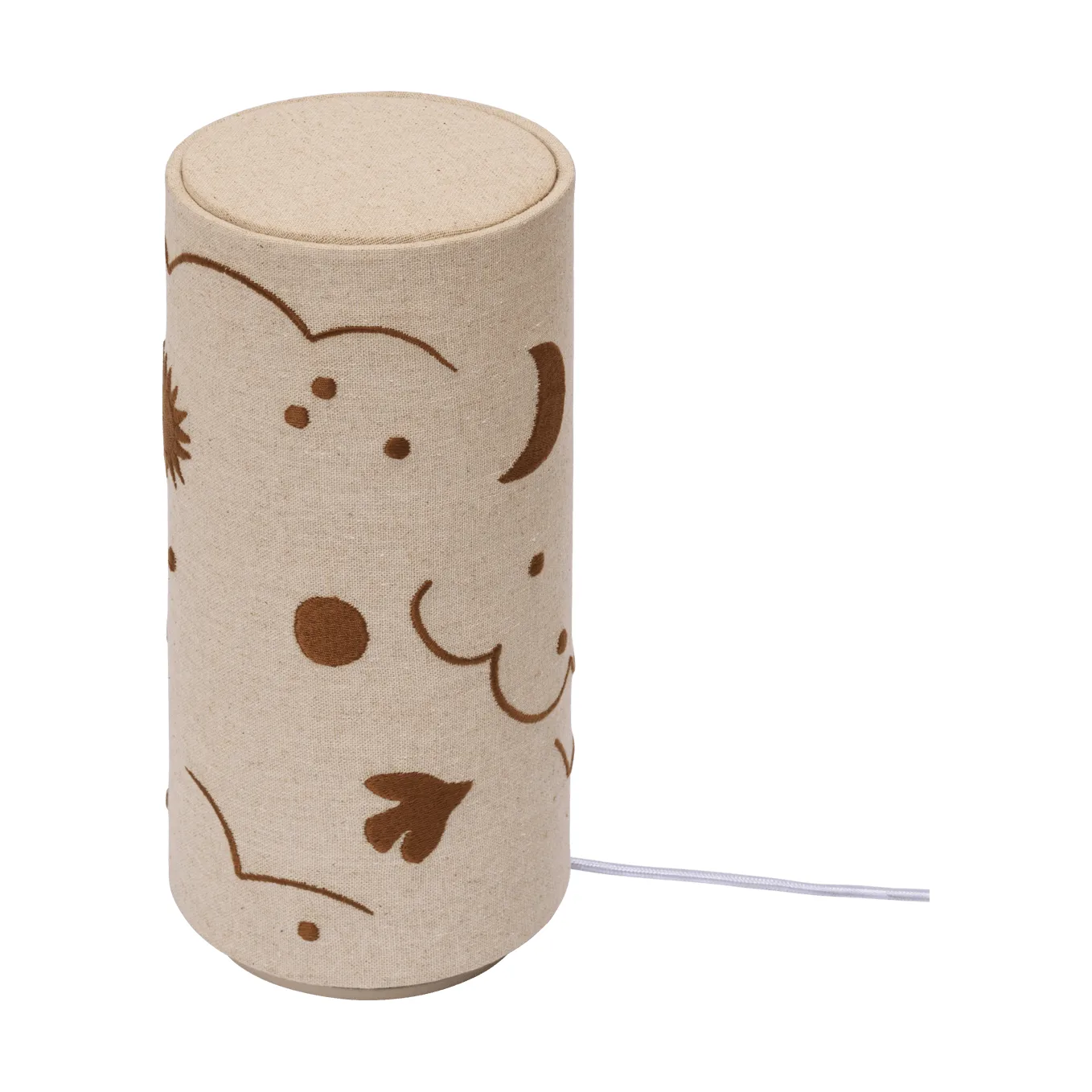 Skye tafellamp, Naturel-brons Ferm Living