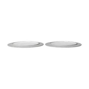 Sonae bord 2-pack - Grijs-wit, Ø22 cm - Ferm Living