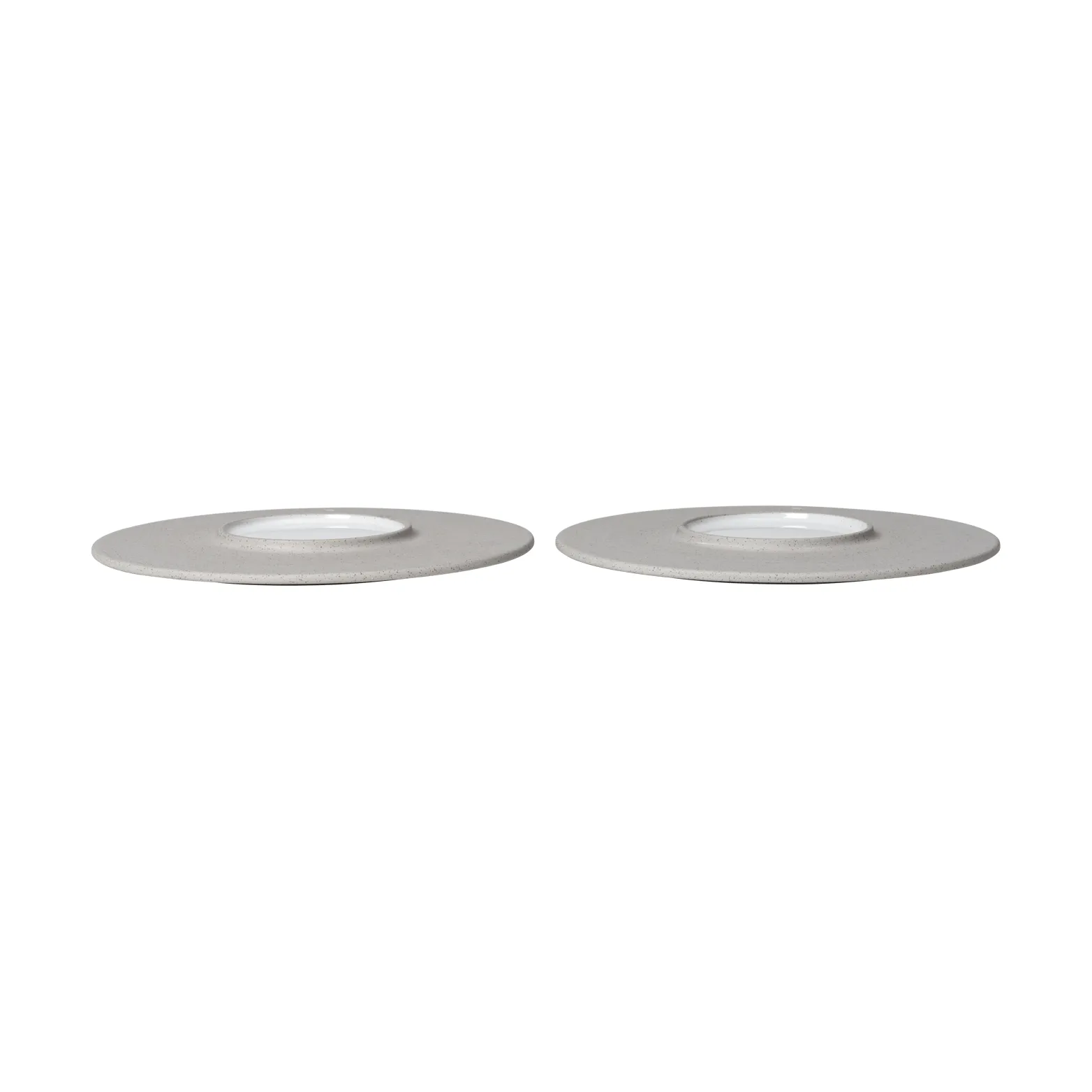 Sonae bord 2-pack, Grijs-wit, Ø22 cm Ferm Living