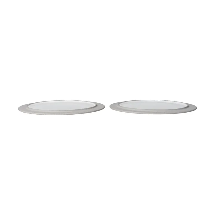 Sonae bord 2-pack - Grijs-wit, Ø28 cm - Ferm Living