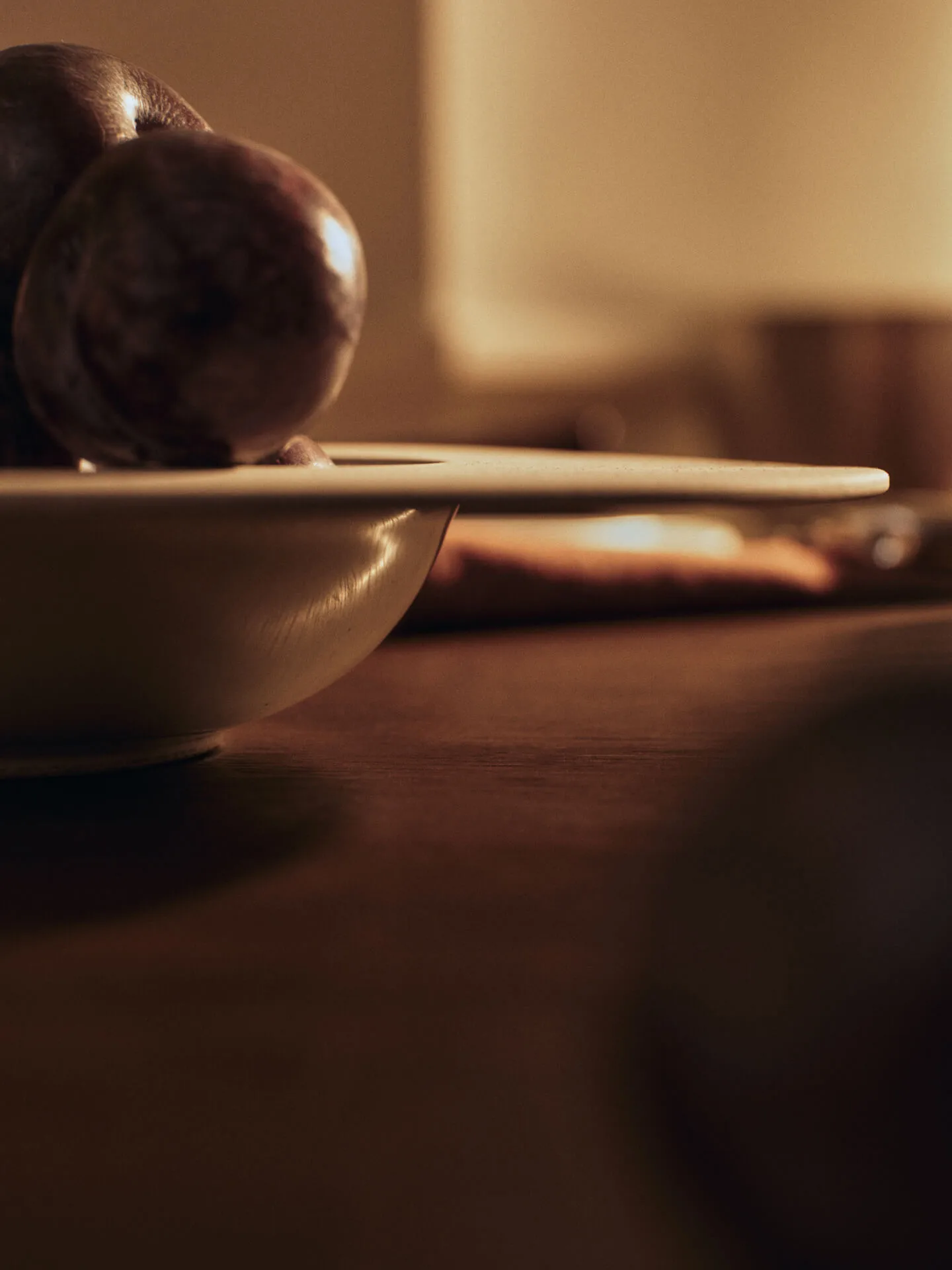 Sonae diep bord, Grijs-wit, Ø30 cm Ferm Living