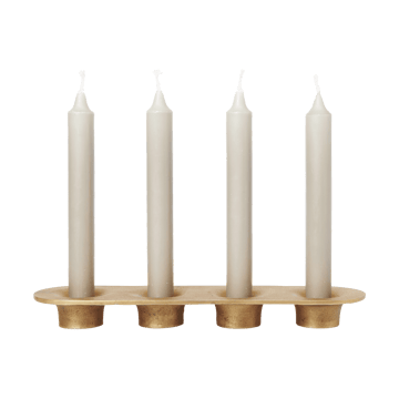 Soothe 4 kandelaar 8x29 cm - Brass Finish - Ferm Living